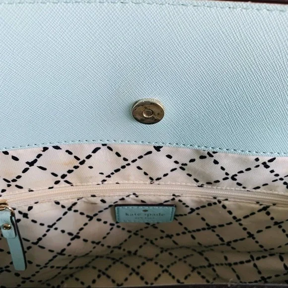 Kate Spade Mint Green Purse - Picture 7 of 10
